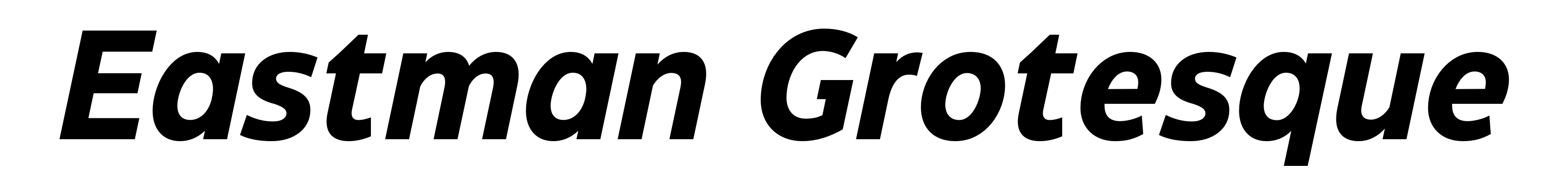 Eastman Grotesque